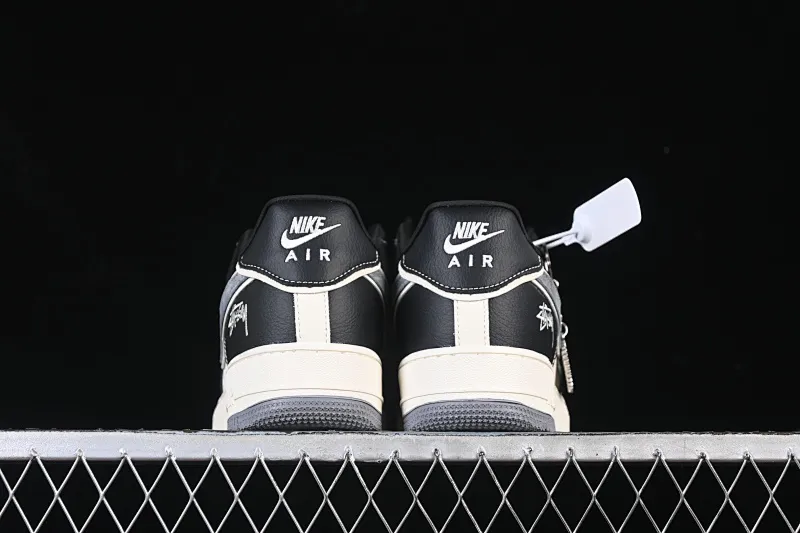 All categories Nk Air Force 1 Air Force series Nk Air Force 1 Low Air Force low-top Nike Air Force 1'07 Low Stusi co-branded beige gray black woven label Air Force 1 low-top casual sneakers DF0188-102